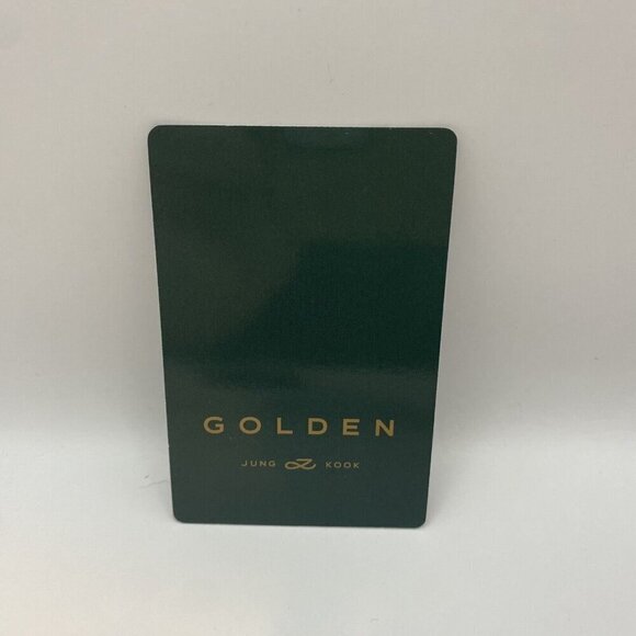 Jungkook BTS Golden Official Photocard - Picture 2 of 2
